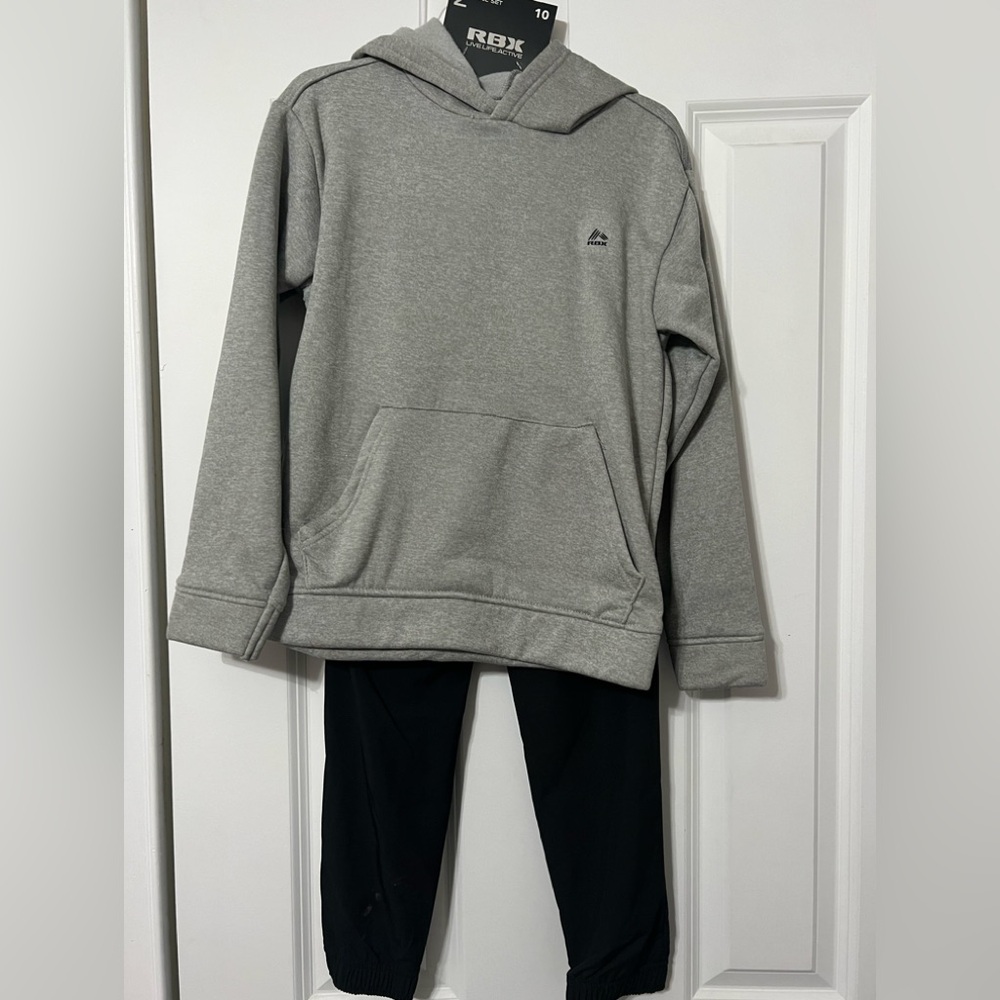Brand new RBX Heather Gray Hoodie Set